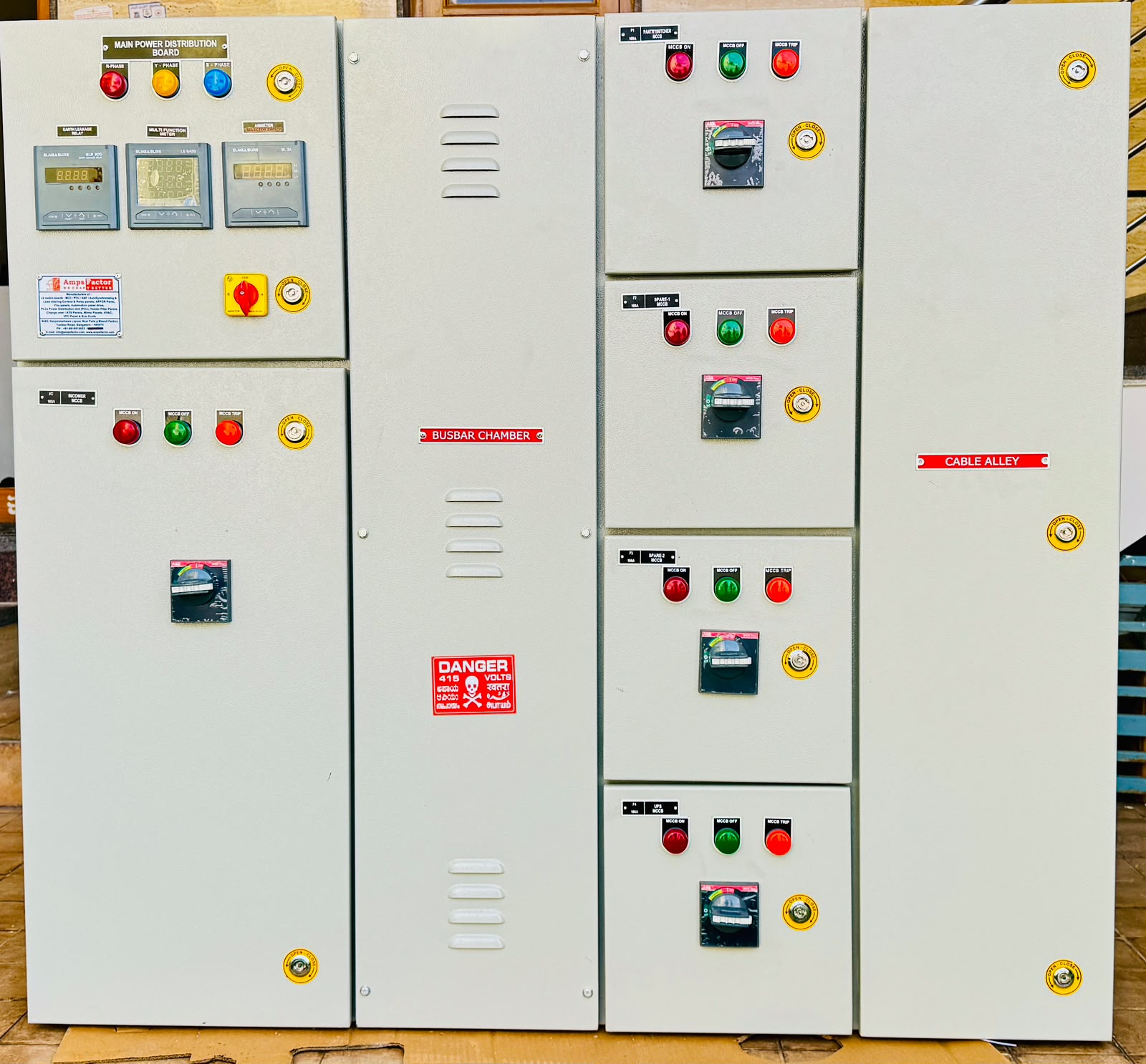 Main LT Panel Installation